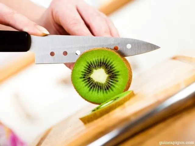 can guinea pigs eat kiwi fruit