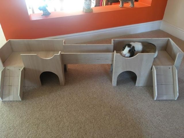 Guinea Pig Shelter House Castle Hideout